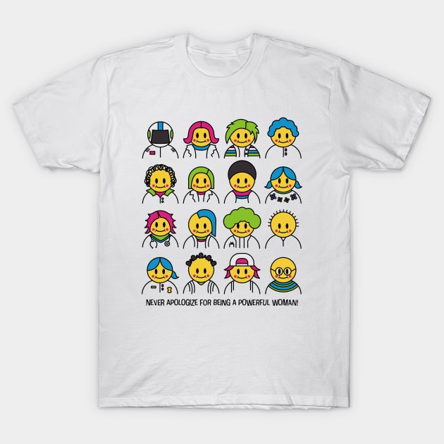 Women Equality T-Shirt by Chris Nixt